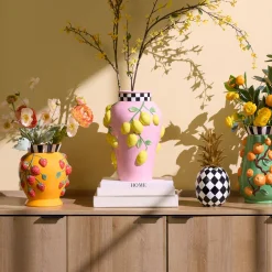 Tutti Frutti Lemon Vase