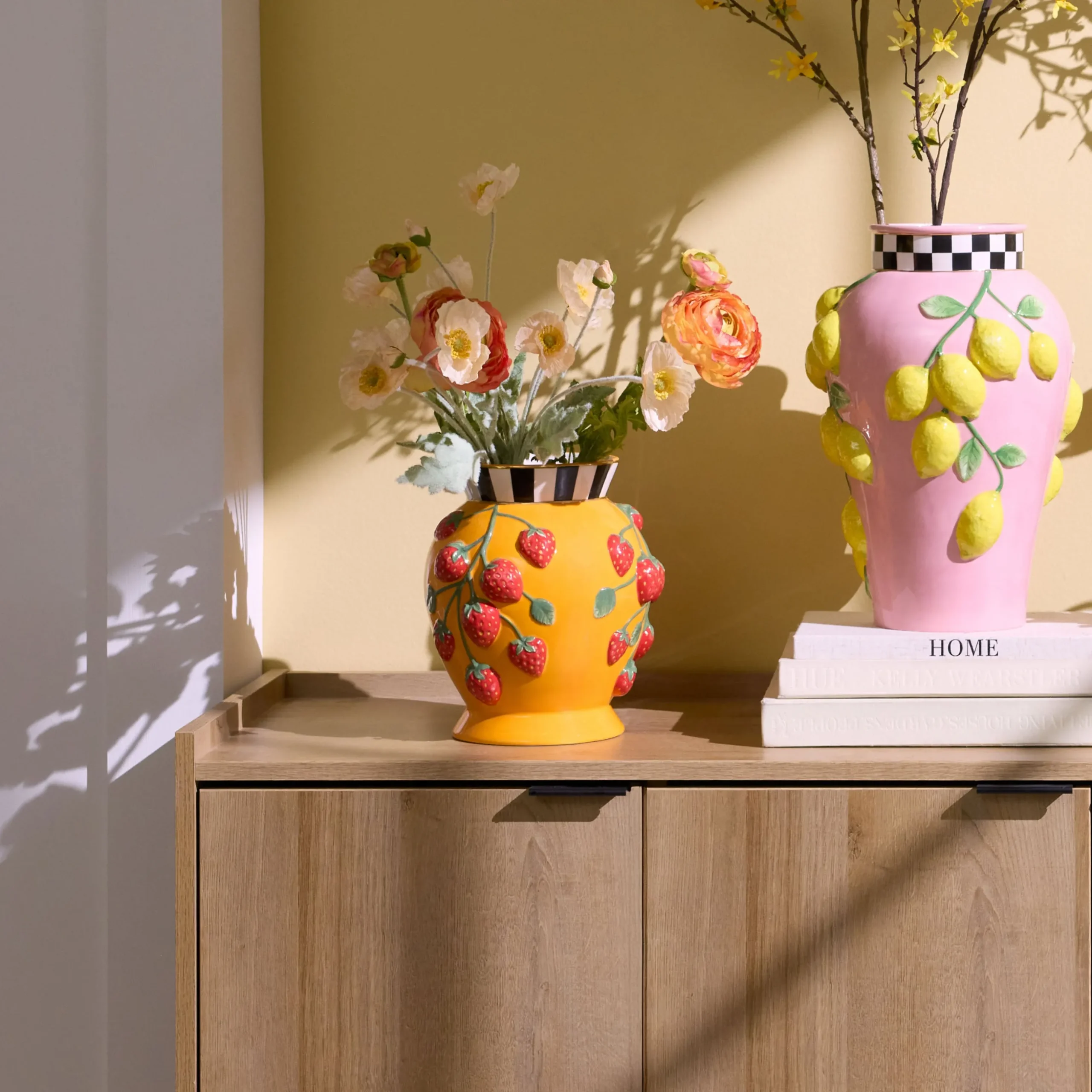 Tutti Frutti Strawberry Vase