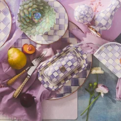 Violet Check Butter Box