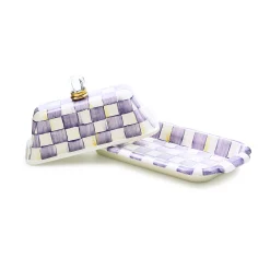 Violet Check Butter Box