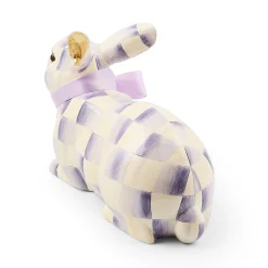 Violet Check Resting Bunny