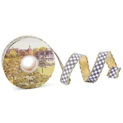 Violet Check 1" Ribbon