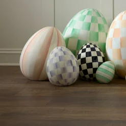 Violet Check Small Egg