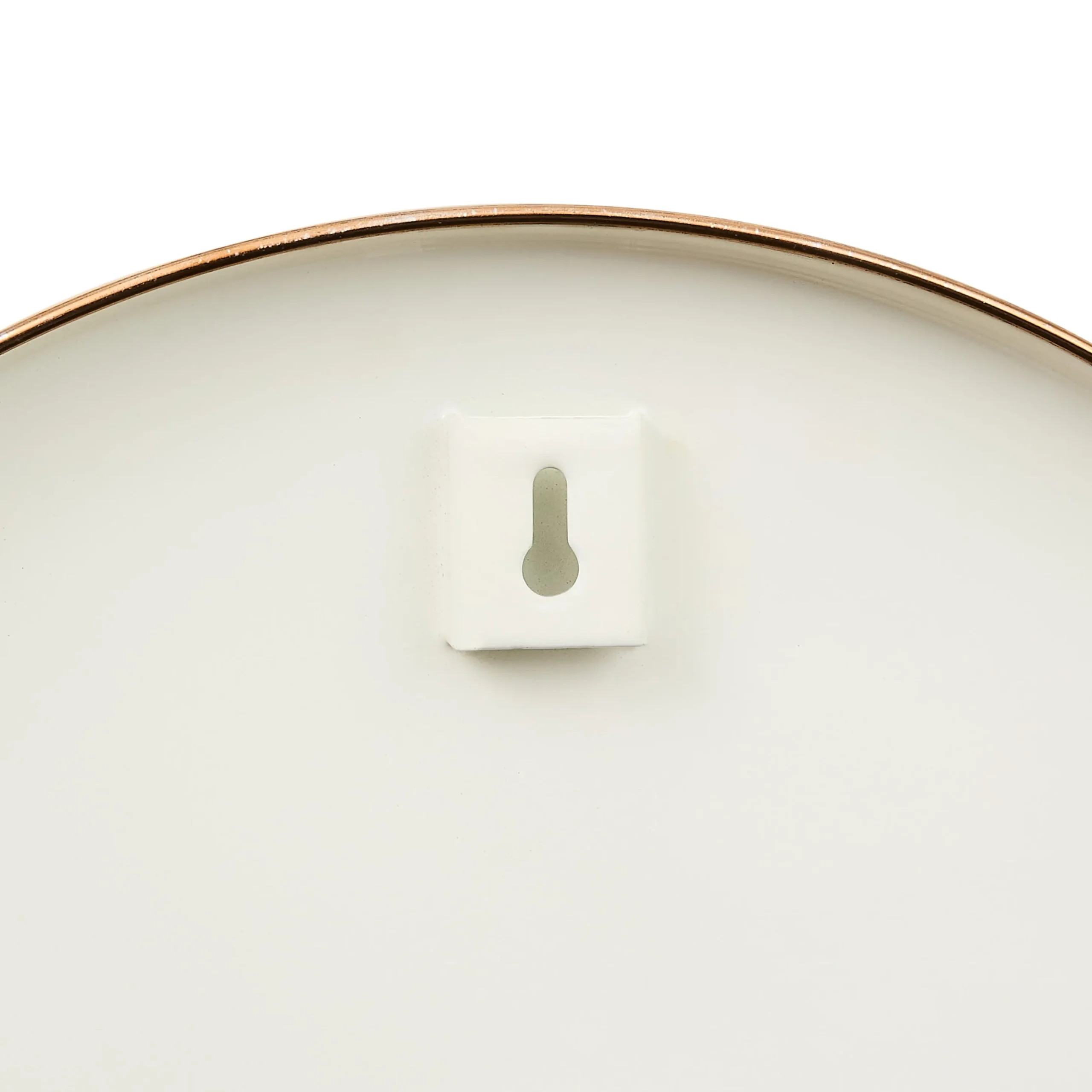 Violet Check Wall Clock