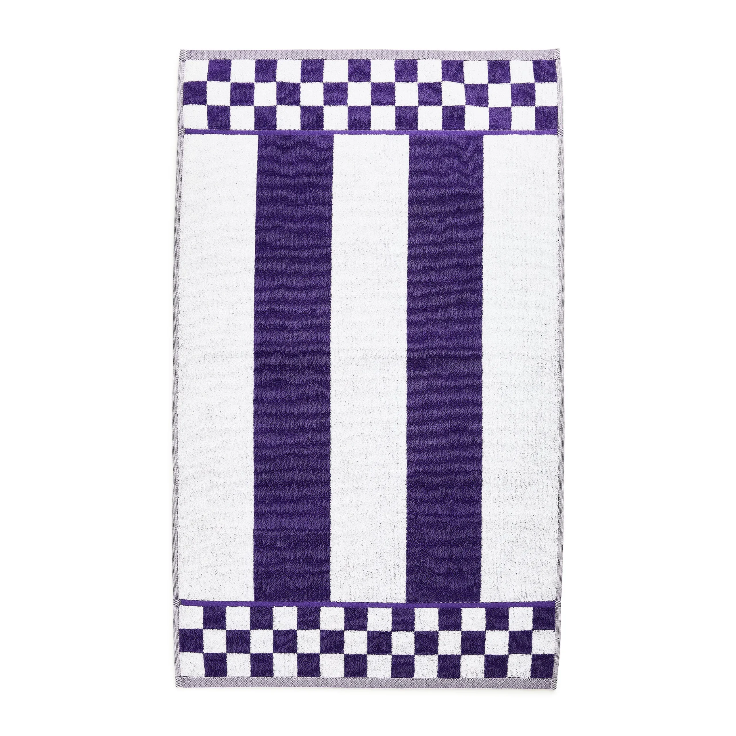 Violet Stripe Hand Towel