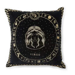 Virgo Zodiac Throw Pillow