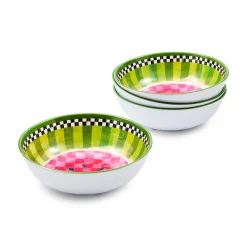 Watermelon Melamine Small Bowls, Set of 4