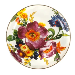 White Flower Market Abundant Bowl