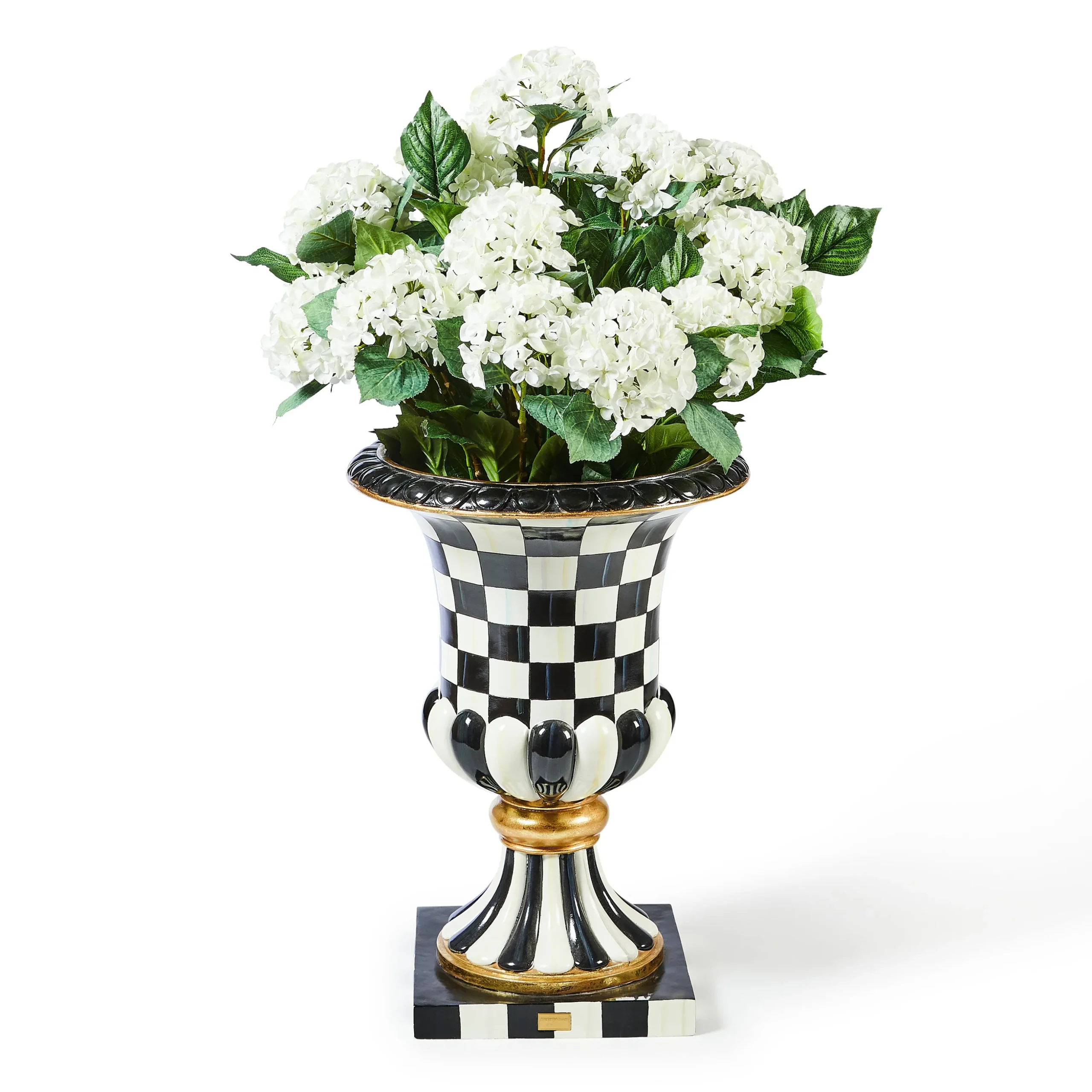 White Hydrangea Urn Filler