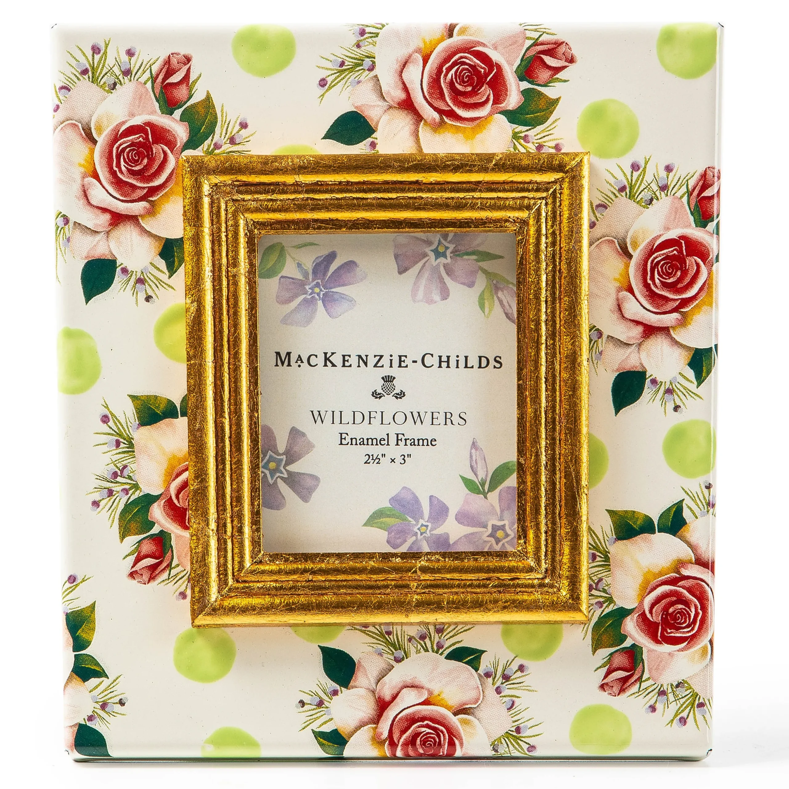 Wildflowers Green 2.5" x 3" Frame