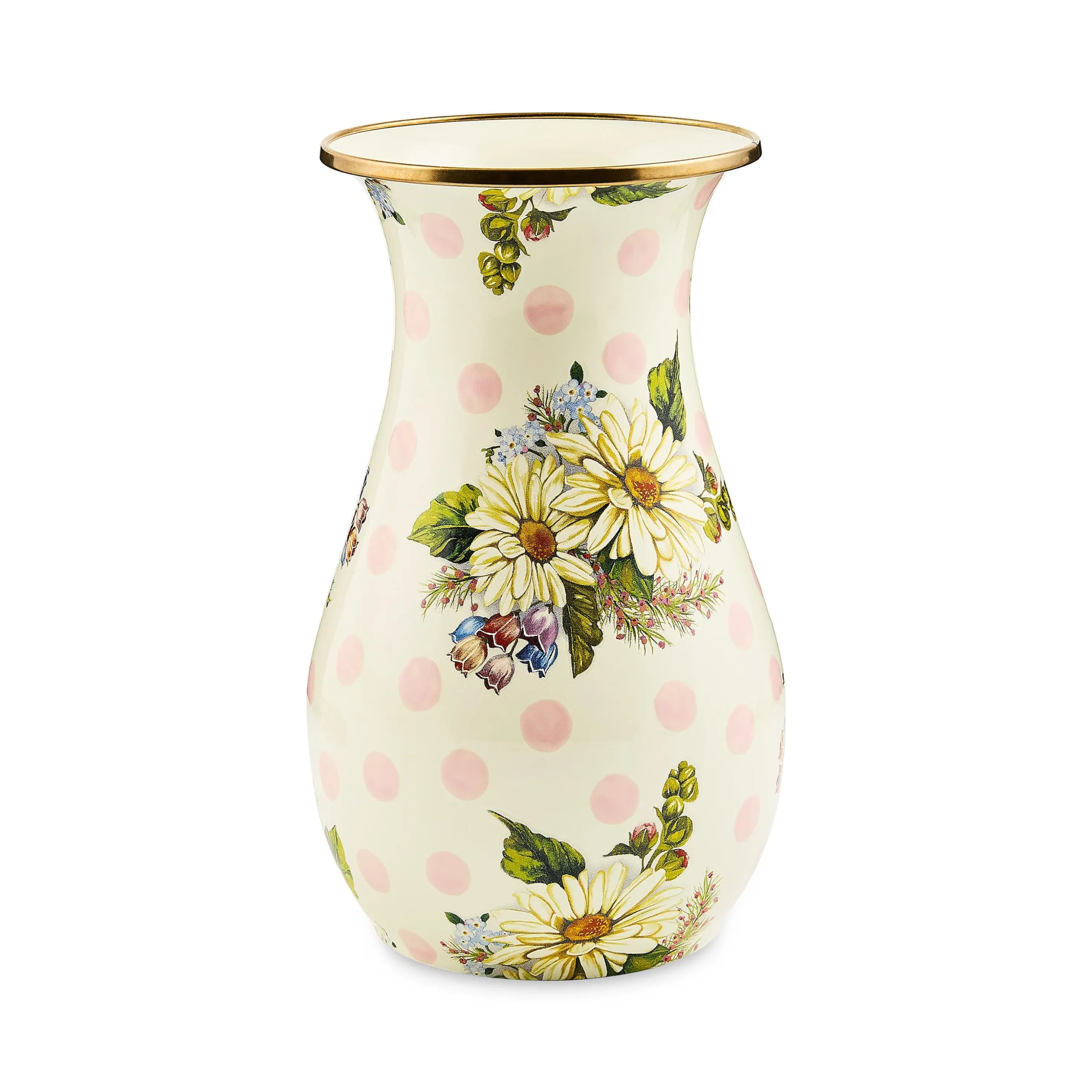 Wildflowers Pink Vase