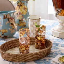 Wild Rose Highball Glass, Set of 4