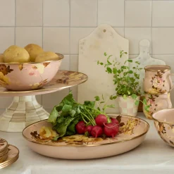 Wild Rose Mauve Abundant Bowl
