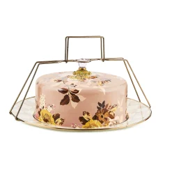 Wild Rose Mauve Cake Carrier