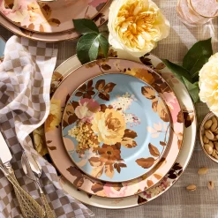 Wild Rose Mauve Dinner Plate