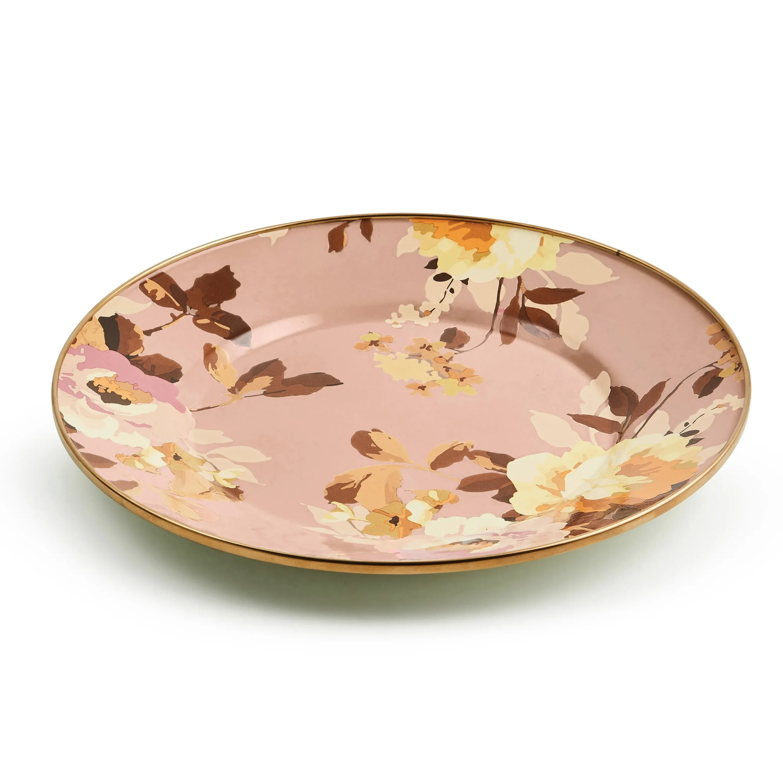 Wild Rose Mauve Dinner Plate
