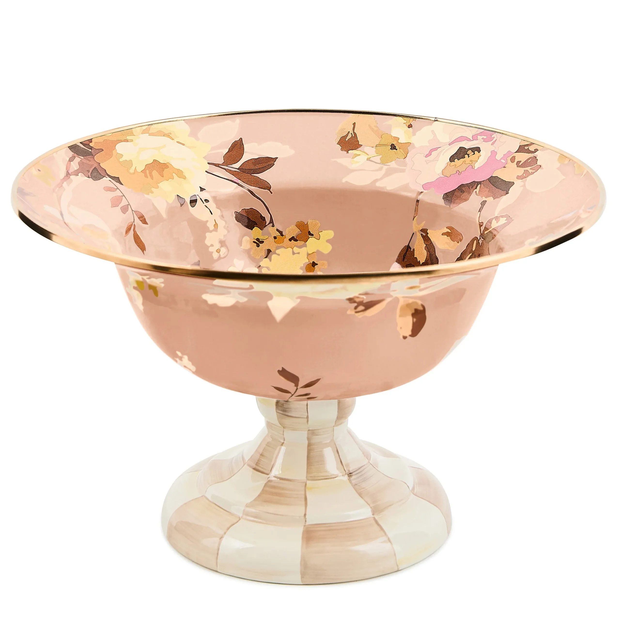 Wild Rose Mauve Large Compote