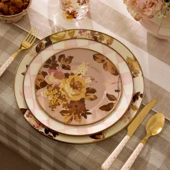 Wild Rose Mauve Salad/Dessert Plate