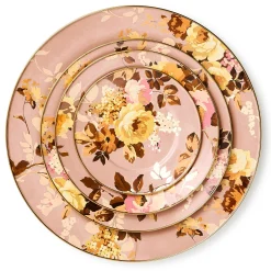 Wild Rose Mauve Salad/Dessert Plate