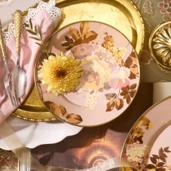 Wild Rose Mauve Salad/Dessert Plate
