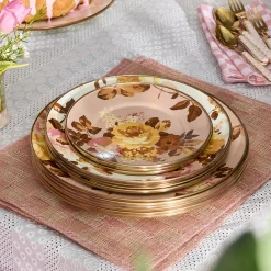 Wild Rose Mauve Salad/Dessert Plate