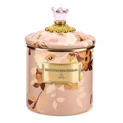 Wild Rose Mauve Small Canister