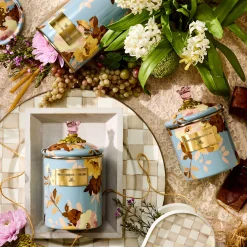 Wild Rose Slate Small Canister