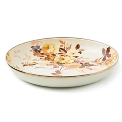 Wild Rose White Abundant Bowl