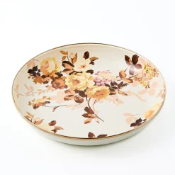 Wild Rose White Abundant Bowl