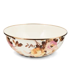Wild Rose White Extra Large Everyday Bowl