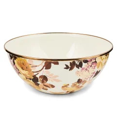 Wild Rose White Large Everyday Bowl