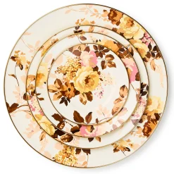 Wild Rose White Serving Platter