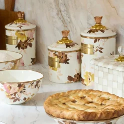 Wild Rose White Small Canister