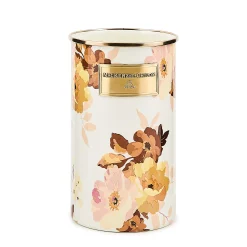 Wild Rose White Utensil Holder