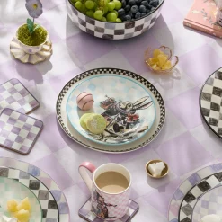Wonderland Plates, Set of 4